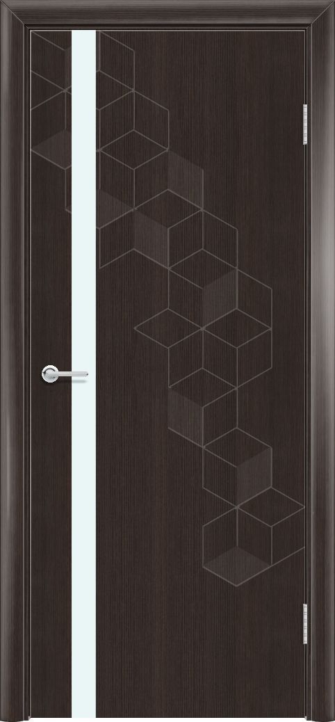 М70, Темный орех рифленый, Лакобель белый