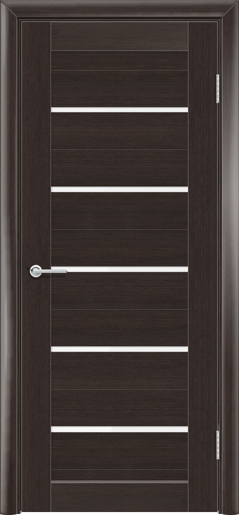 Т52, Орех темный рифленый, Лакобель белый