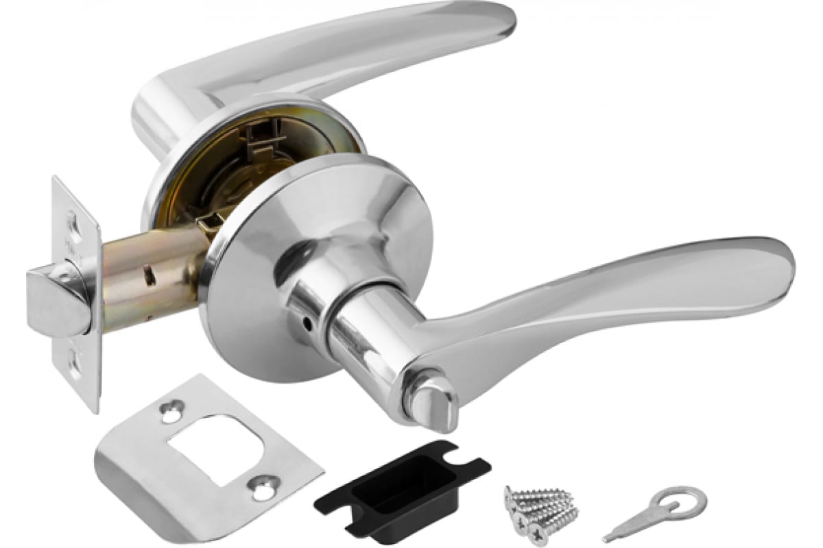 Ручка-защелка PUNTO 6020 CP-B фиксатор хром 34637