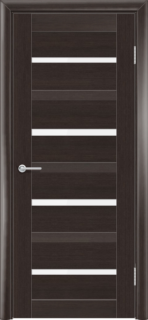 Т17, Орех темный рифленый, Лакобель белый