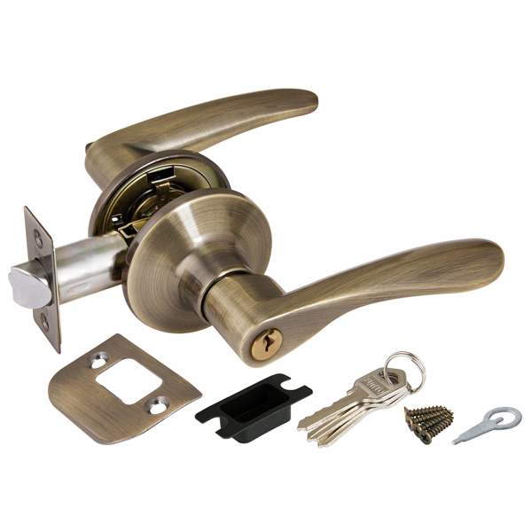 Ручка-защелка PUNTO DK620 AB-ET (6020 AB-E) кл/фик бронза 34627