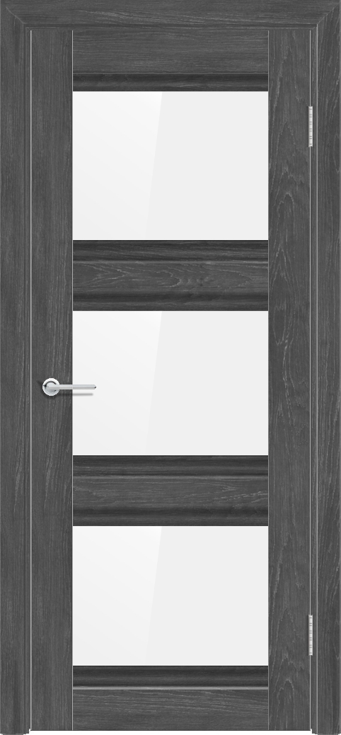 Т50, Дуб графит, Лакобель белый