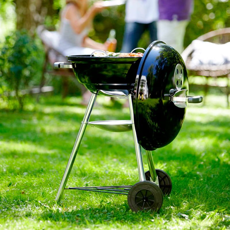 Гриль угольный Weber Compact Kettle, 57 см черный