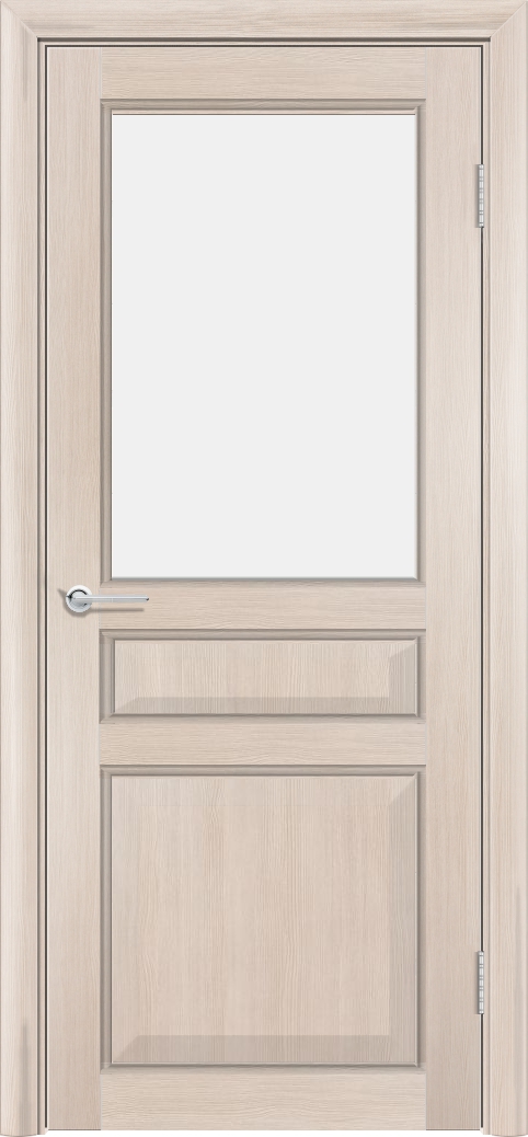 Т43, Лиственница кремовая, Белое матовое