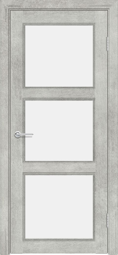 Т44, Серый бетон, Белое матовое