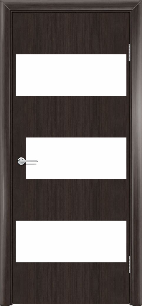 M10, Темный орех рифленый, Лакобель белый