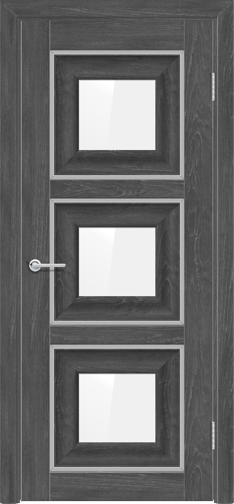 Т47, Дуб графит, Лакобель белый