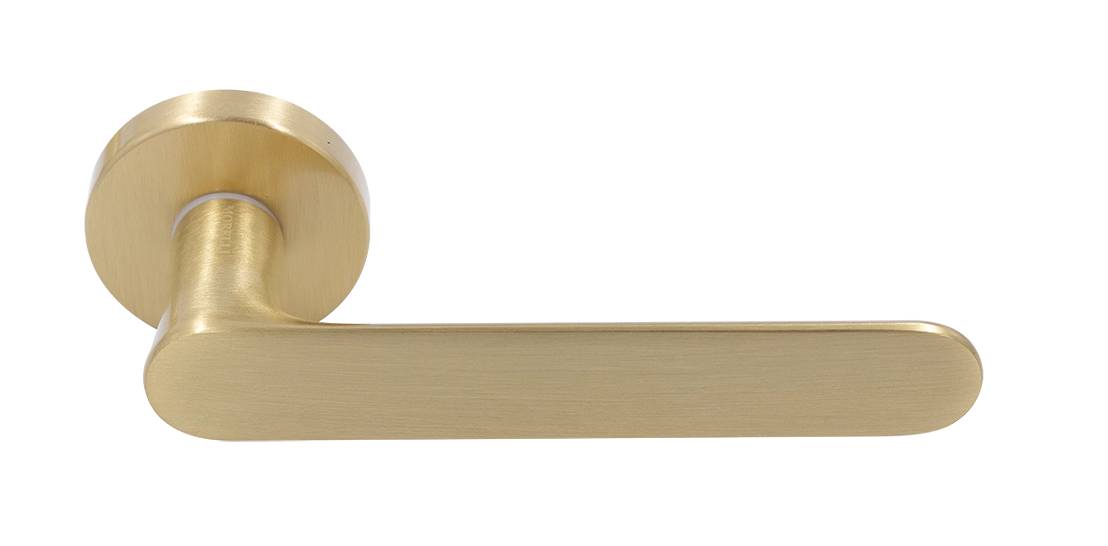 Ручка дверная Morelli LE BOAT R5 OSA матовое золото 9020295