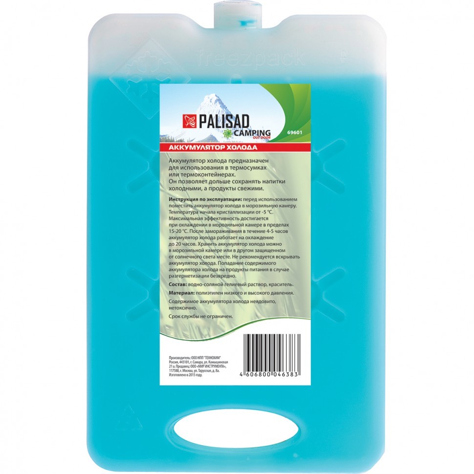 Аккумулятор холода ,Россия Camping//Palisad 