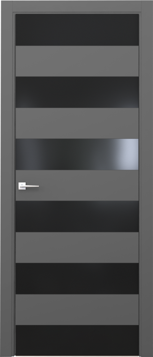 Ultra 6, Ultra, Экошпон, Софт серый, Лакобель черный