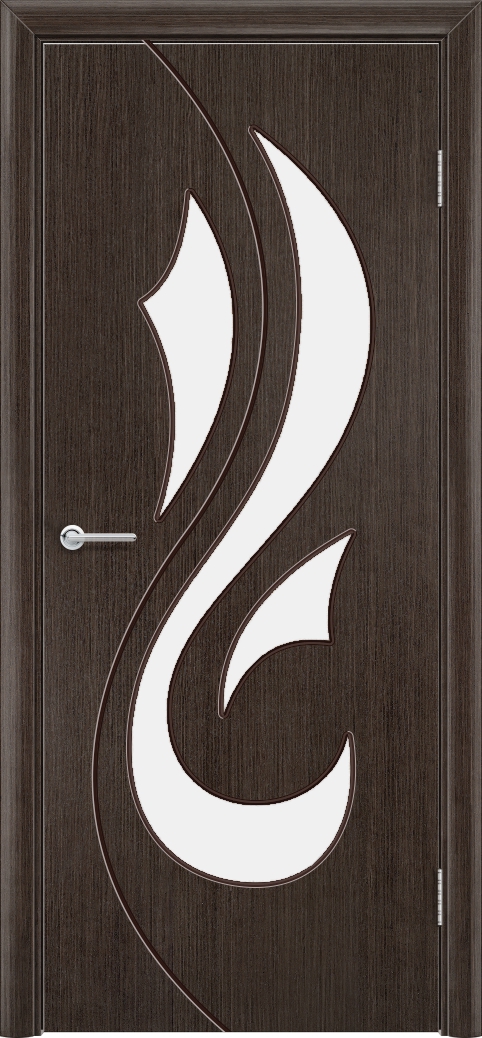 Орхидея, Венге, Белое матовое