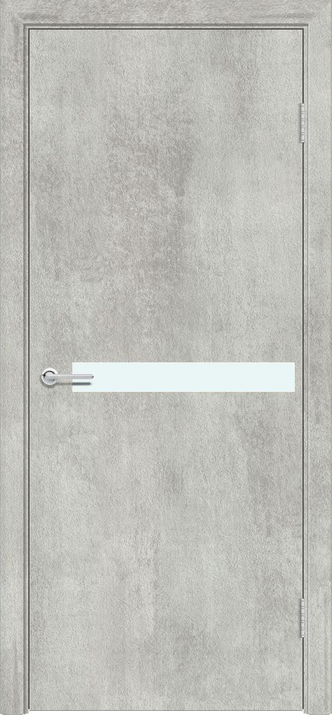 M2, Бетон серый, Лакобель белый