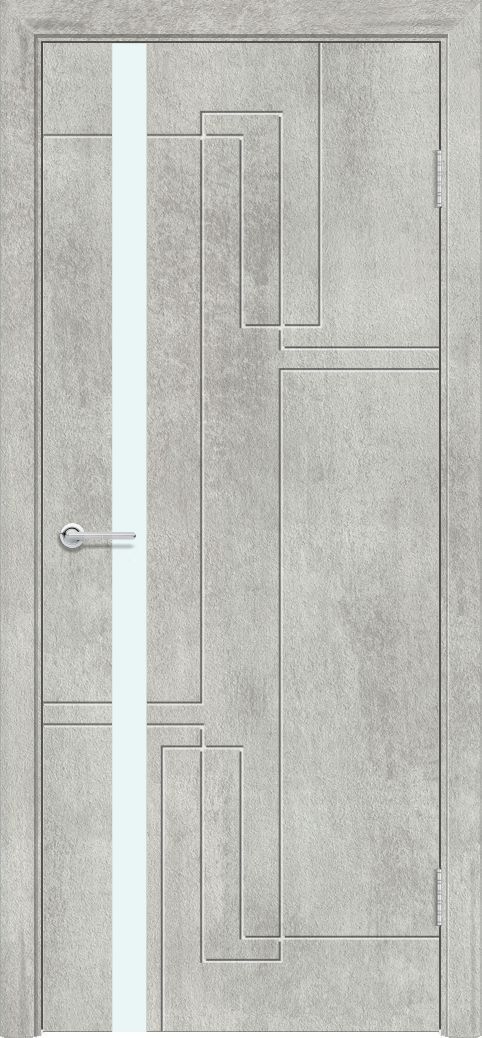 M64, Бетон серый, Лакобель белый