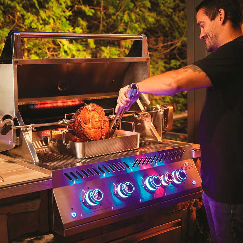 Гриль встраиваемый Napoleon BIG-32“ (с вертелом)