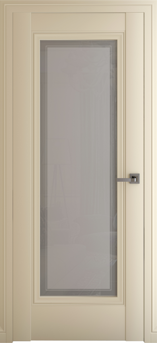 Неаполь В3, Classic Baguette, Экошпон, Матовый кремовый, Сатинат