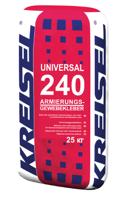 Смесь штукатурно-клеевая Kreisel Armierungs–Gewebekleber 240 Universal 25кг МФ (42шт)