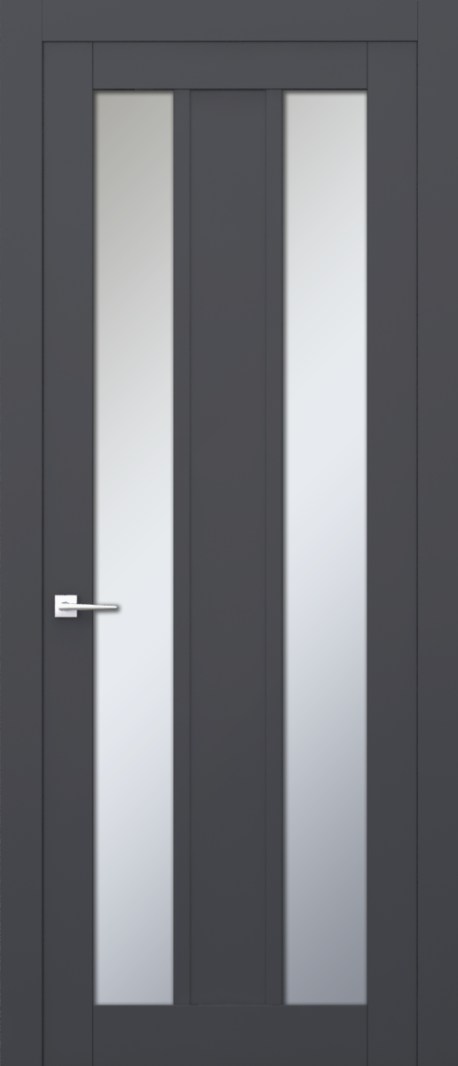 V 21, Vista, Экошпон, Софт графит, Белое матовое