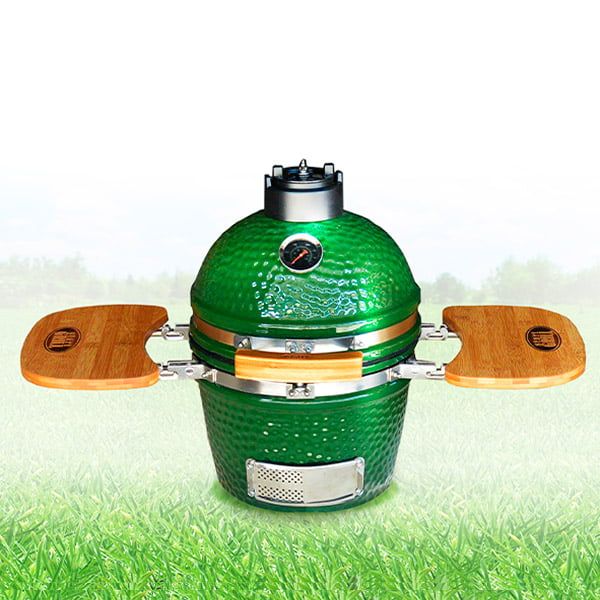 Гриль керамический Start Grill-12 (31 см), зеленый