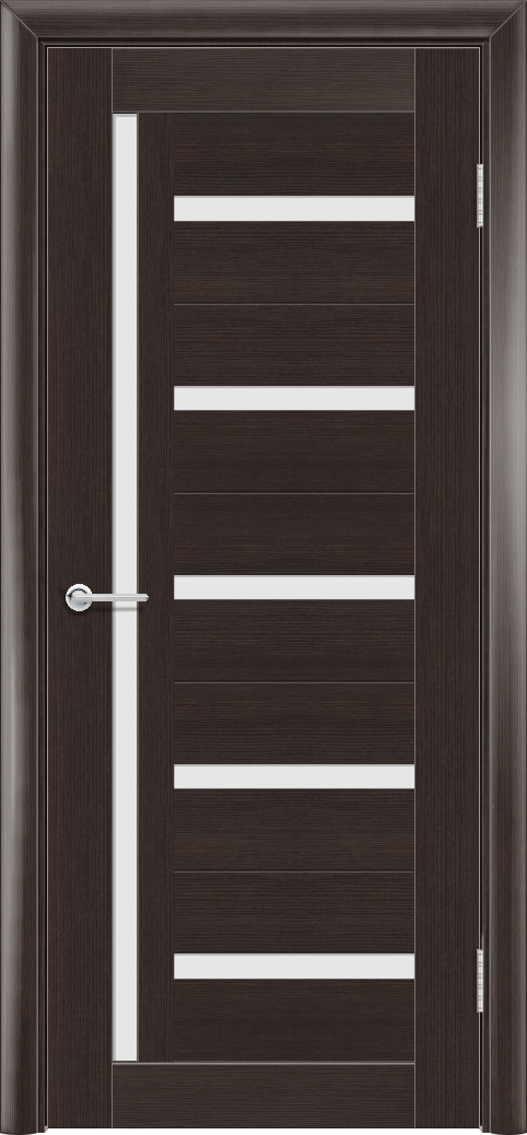 Т39, Орех темный рифленый, Белое матовое