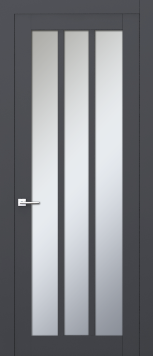 V 22, Vista, Экошпон, Софт графит, Белое матовое