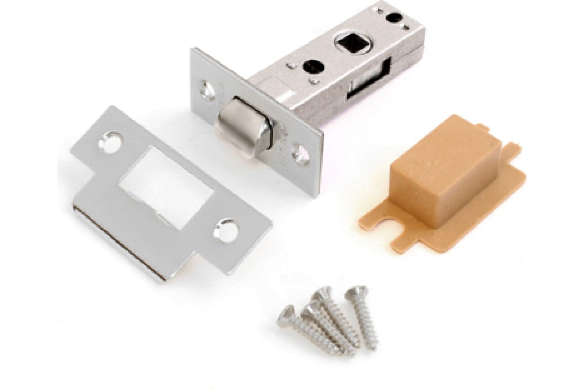 Защелка врезная Apecs 5400-CR хром 14190