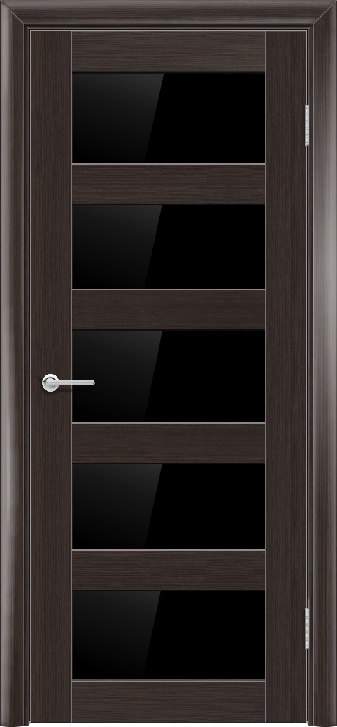 Т19, Орех темный рифленый, Лакобель черный