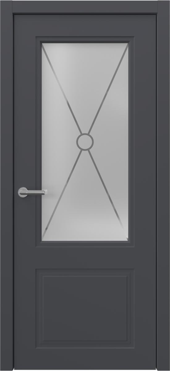 Nevada 17, Nevada, Экошпон, Софт графит, Сатинат белое