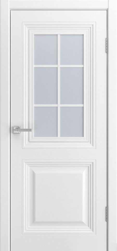 Olimpiya, СК, Эмаль белая, Сатинато английская решетка