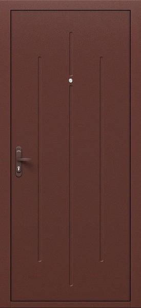 Входная дверь Стройгост 5-1 Медный антик.