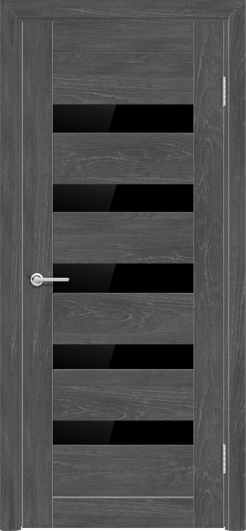 Т40, Дуб графит, Лакобель черный