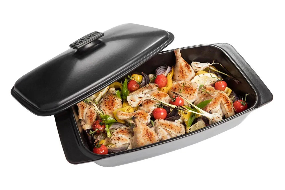 Кассероль Weber прямоугольная керамическая