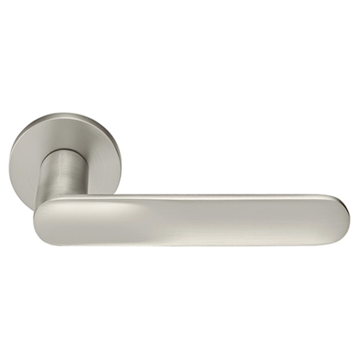 Ручка дверная Morelli "Garak" MH-59-R6 MSN матовый сатинированный никель