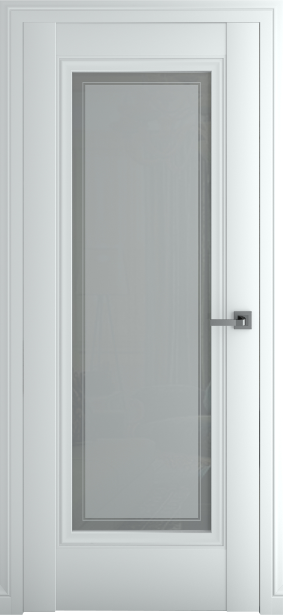 Неаполь В3, Classic Baguette, Экошпон, Матовый белый, Сатинат