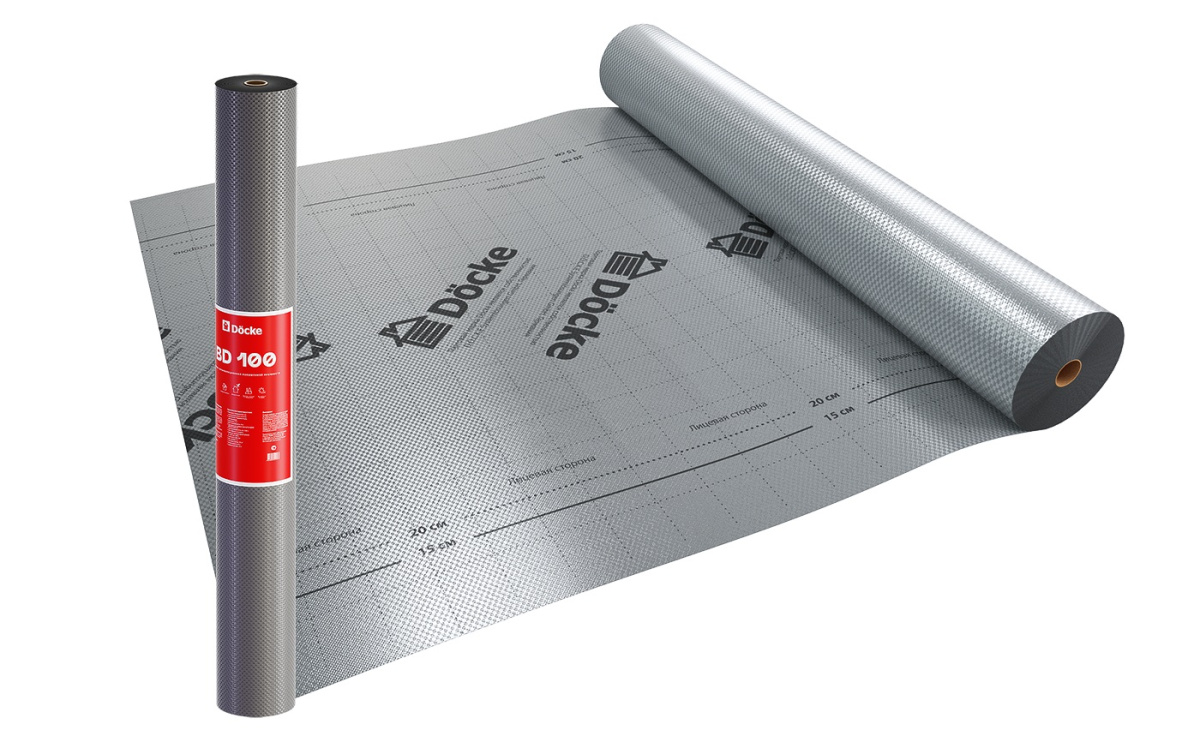 Пароизоляционная пленка Docke BD 100 (70м2)