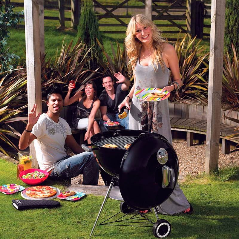 Гриль угольный Weber Classic Kettle, 57 см черный