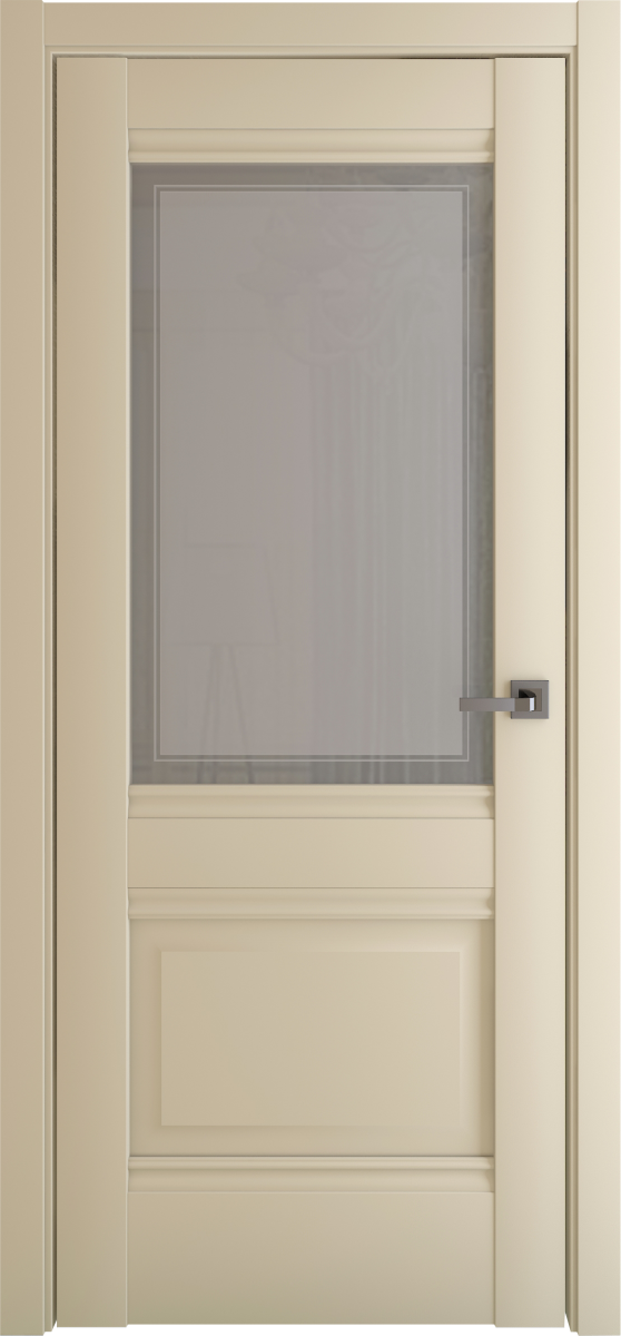 Венеция В4, Classic Baguette, Экошпон, Матовый кремовый, Сатинат