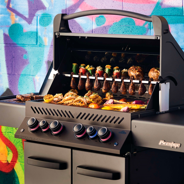 Гриль газовый Napoleon Prestige-500 ФАНТОМ, черный