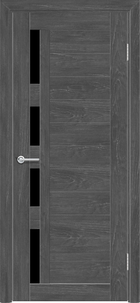 Т25, Дуб графит, Лакобель черный