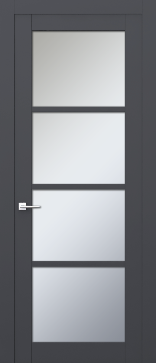 V 6, Vista, Экошпон, Софт графит, Белое матовое