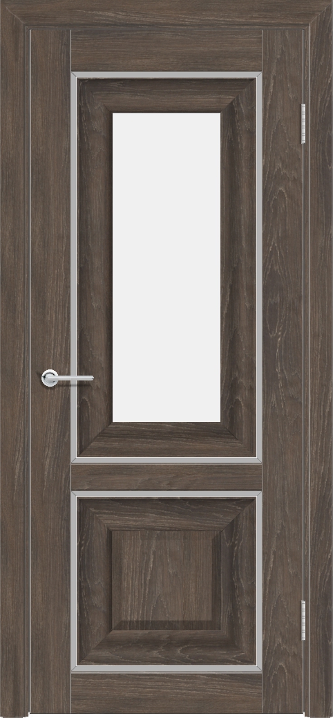 Т45, Дуб корица, Белое матовое