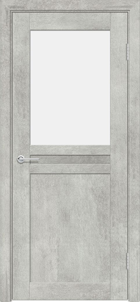 Т10, Серый бетон, Белое матовое