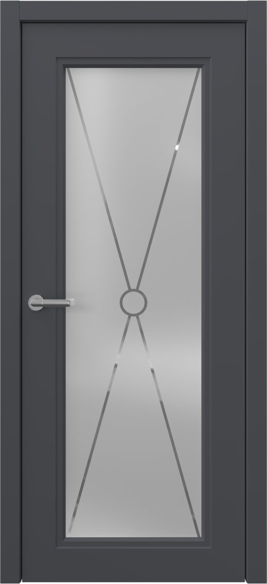 Nevada 16, Nevada, Экошпон, Софт графит, Сатинат белое