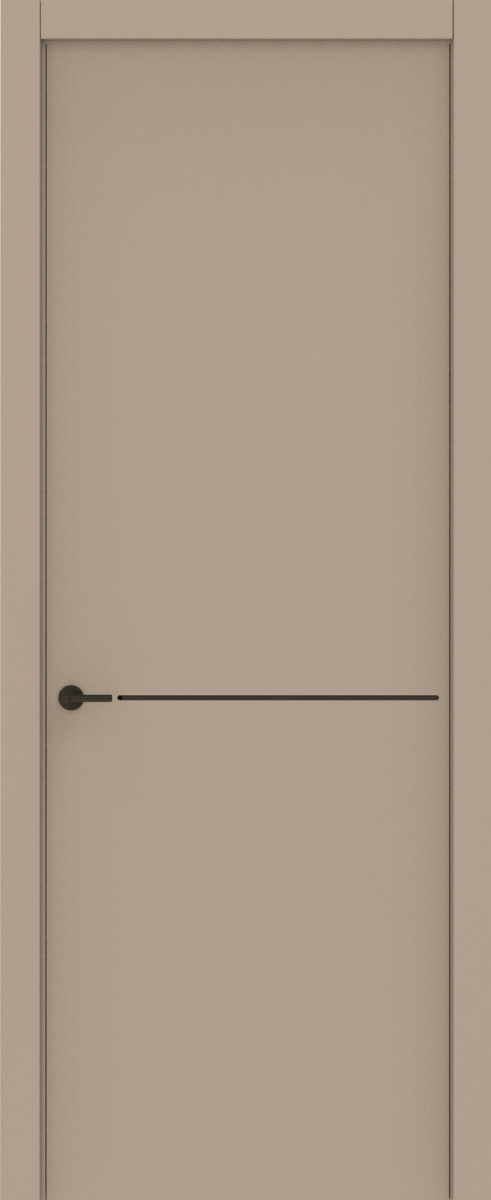 Лайн 1 вставка черная, Софт капучино Эксклюзив