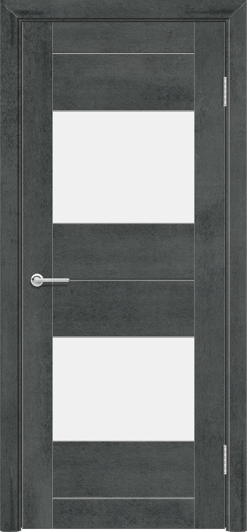 Т33, Темный бетон, Белое матовое