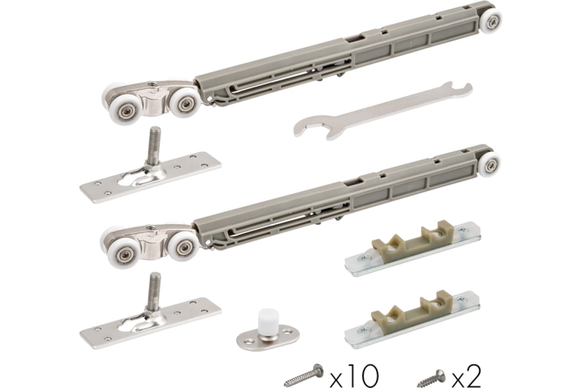 Комплект для раздвижных дверей Armadillo SLD.Comfort-PRO.SET2.soft close/80 38989