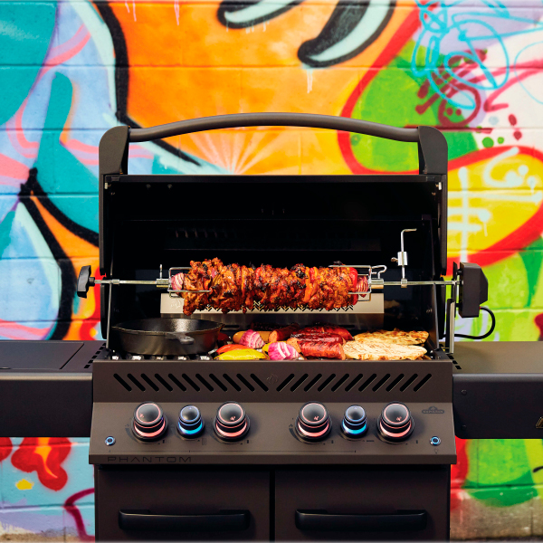 Гриль газовый Napoleon Prestige-500 ФАНТОМ, черный