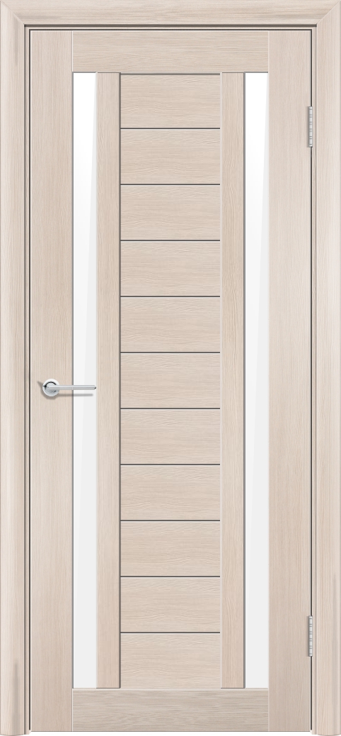 P6, Дуб капучино, Лакобель белый