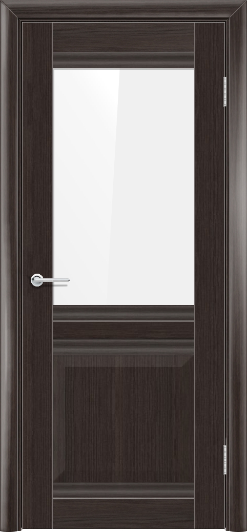 Т48, Орех темный рифленый, Лакобель белый