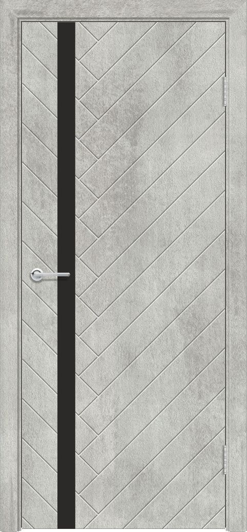 M54, Бетон серый, Лакобель черный