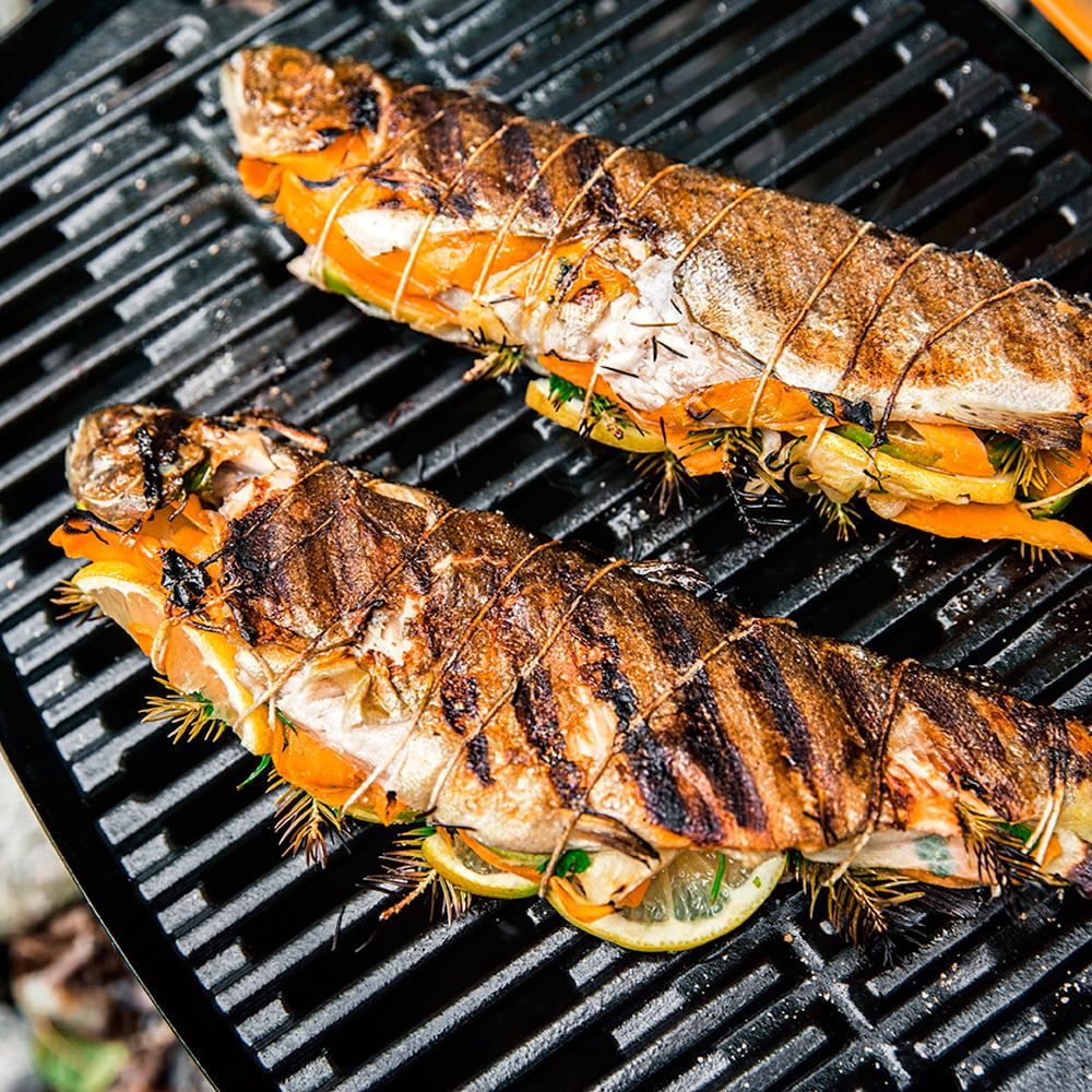 Гриль газовый Weber Q1200, черный